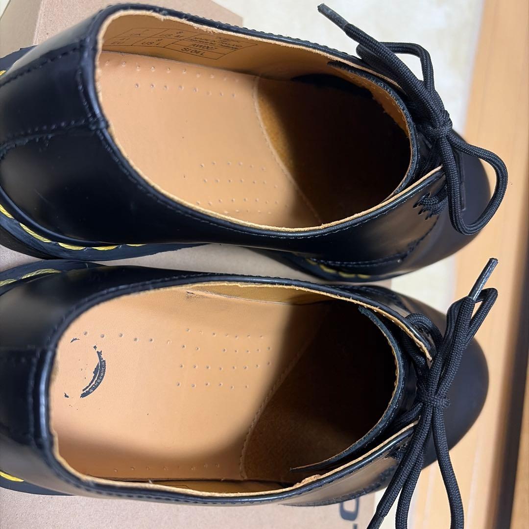 ドクターマーチン 3ホール　美品　UK7