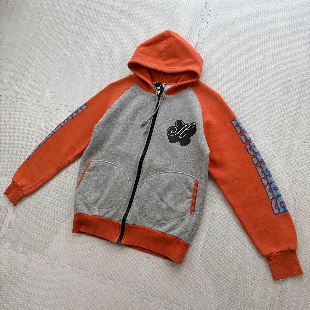 ヒステリックグラマー ヒスガール ビクセンガール ビッグプリント ジップパーカー