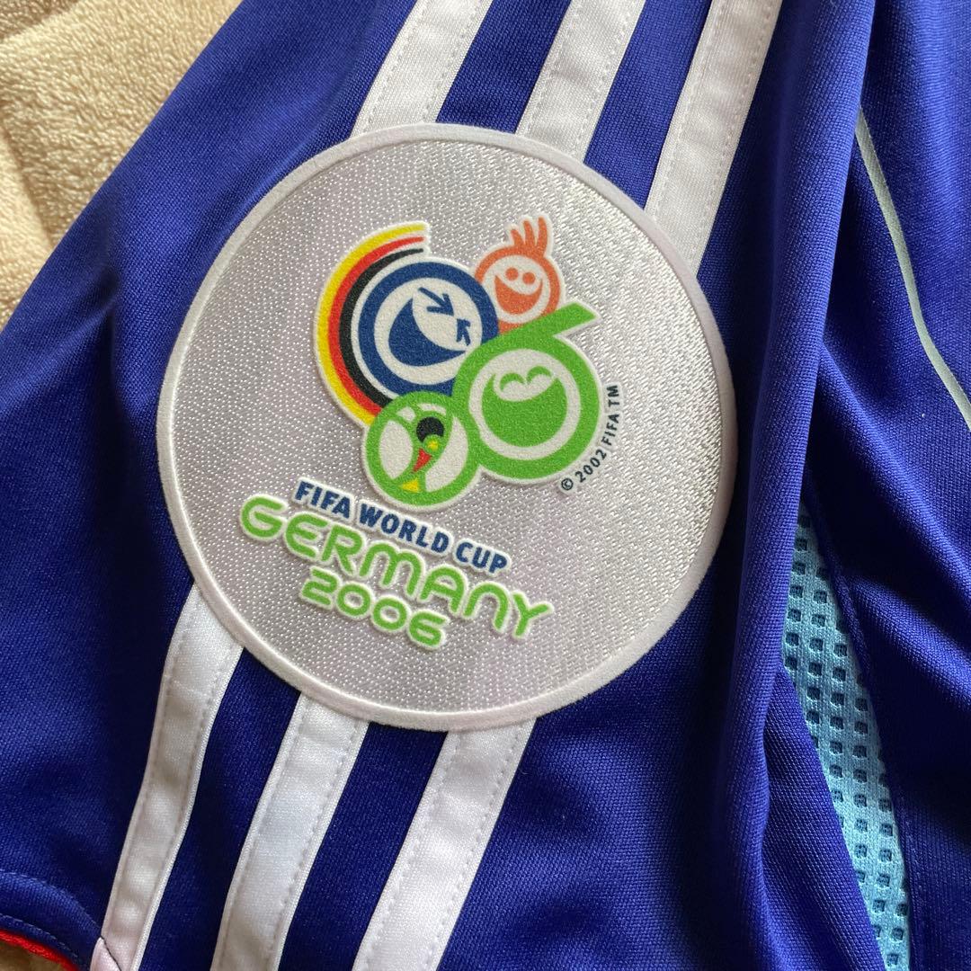 デッドストック WC2006中田#7 引退ラストマッチ ブラジル戦パッチ付