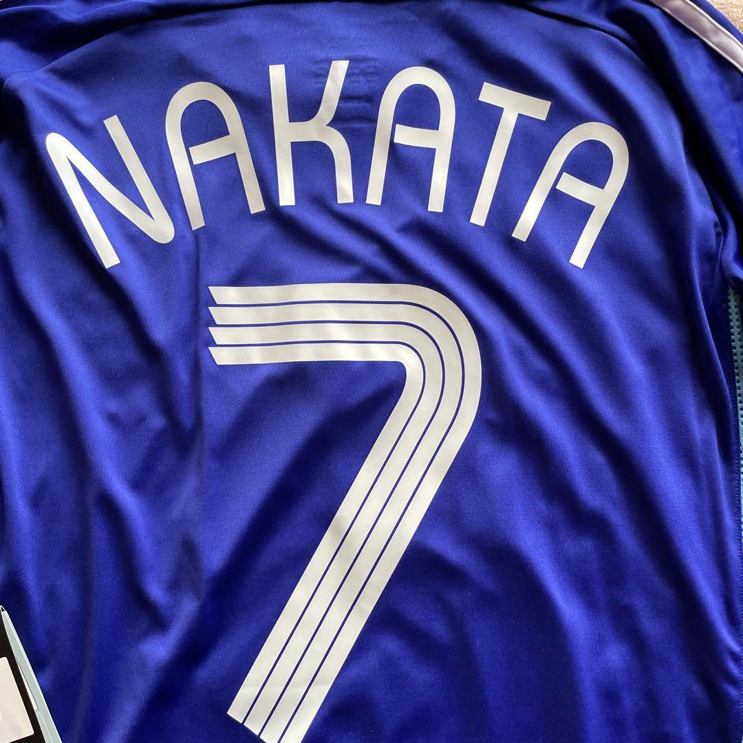 デッドストック WC2006中田#7 引退ラストマッチ ブラジル戦パッチ付