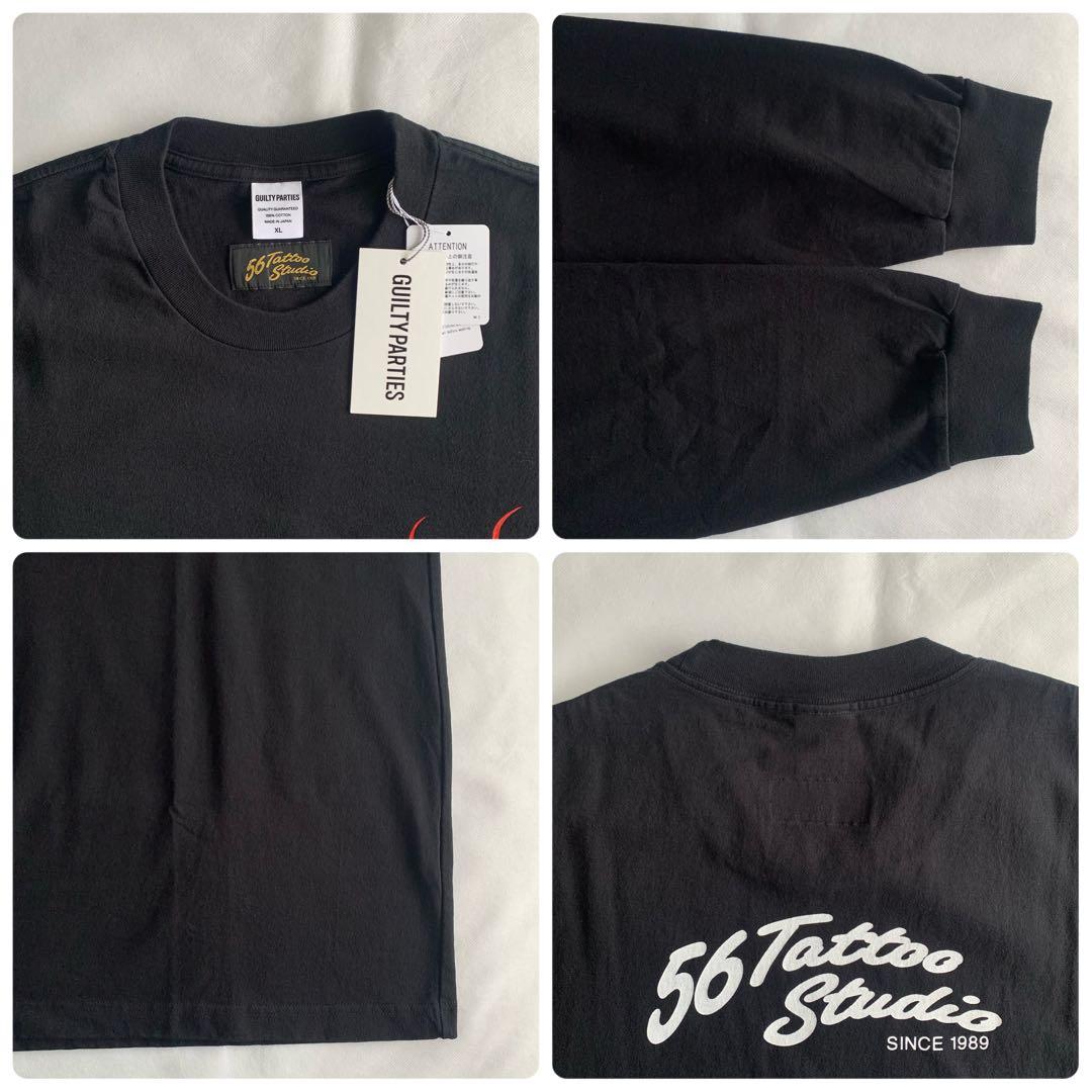 XL黒【WACKOMARIA】56TATTOO L/S／新品タグ付／送料込