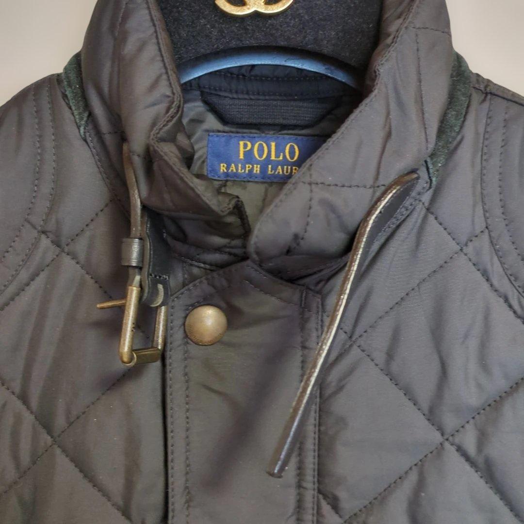 【新品未使用】Polo Ralph Lauren 黒 M キルティングベスト