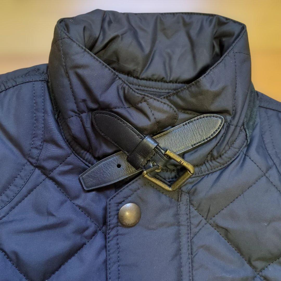 【新品未使用】Polo Ralph Lauren 黒 M キルティングベスト