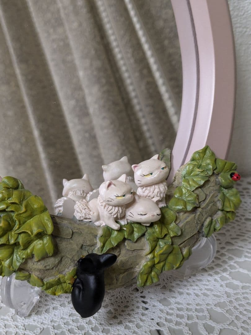 ジブリ　ジジ 壁掛けミラーコレクション