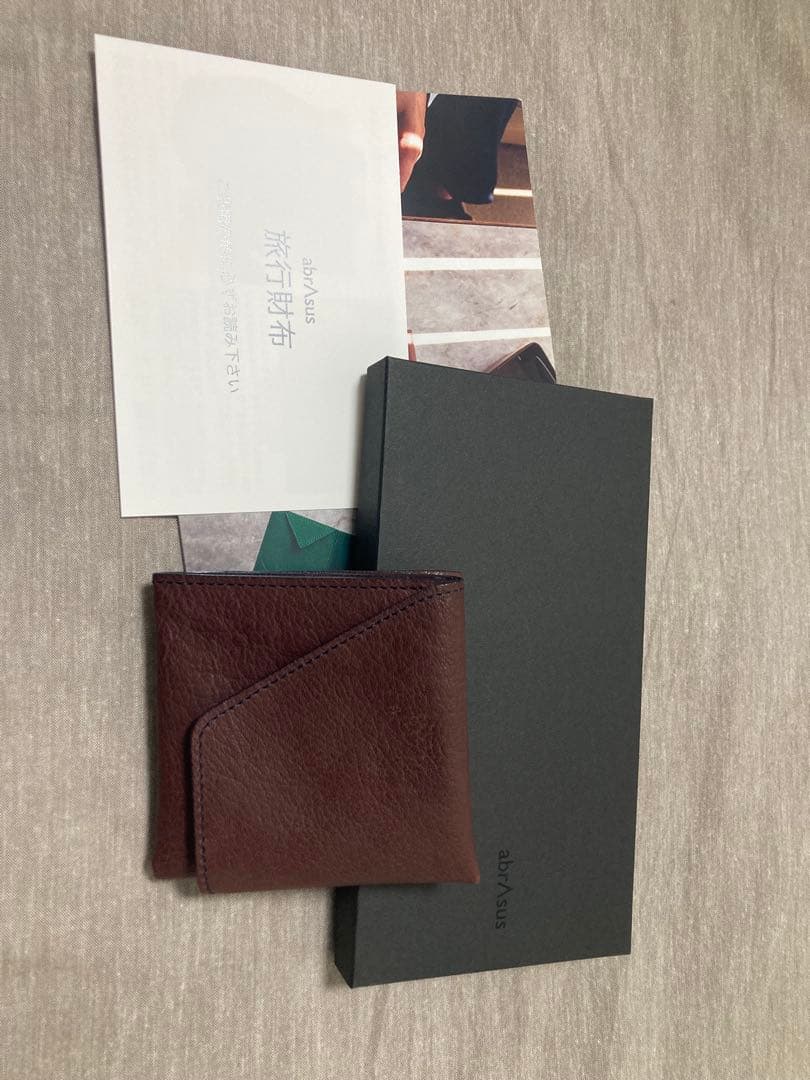 破格！アブラサス 旅行財布 キップレザー Edition