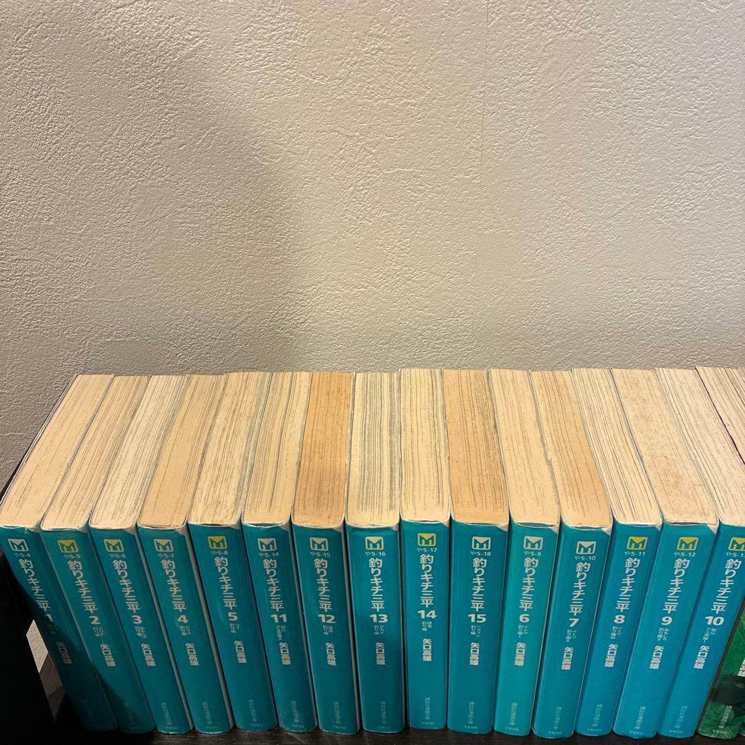 釣りキチ三平　岩魚の恩返し　釣りバカたち　短編集　谷口高雄　セット