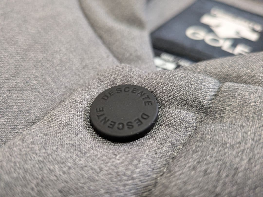 DESCENTE GOLF モバイルサーモベスト グレーMサイズ