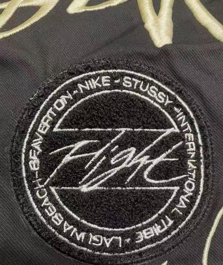 エア ステューシーコラボ ブラックMA-1ジャケット