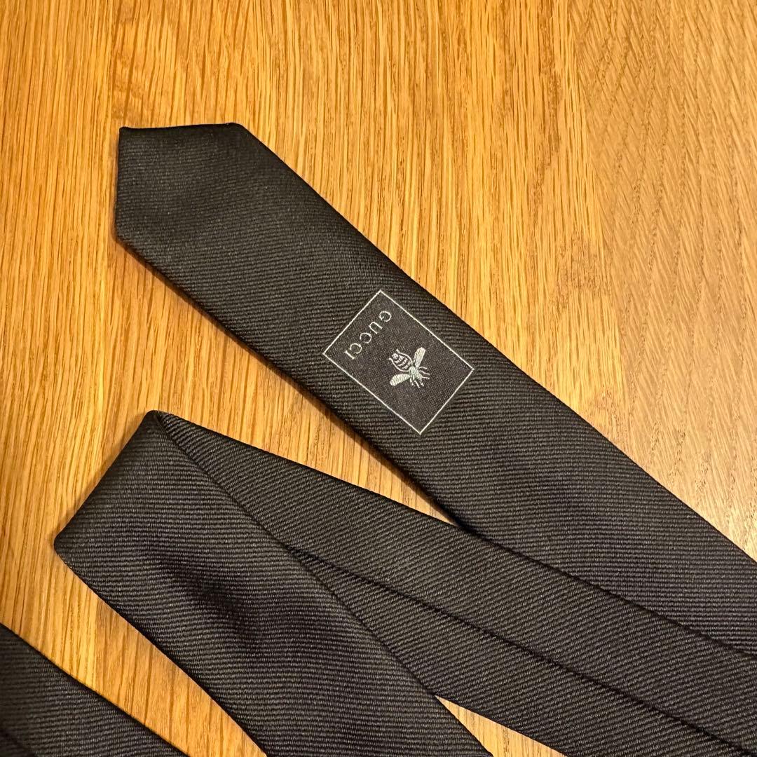 GUCCI シルク ネクタイ 虎　タイガー