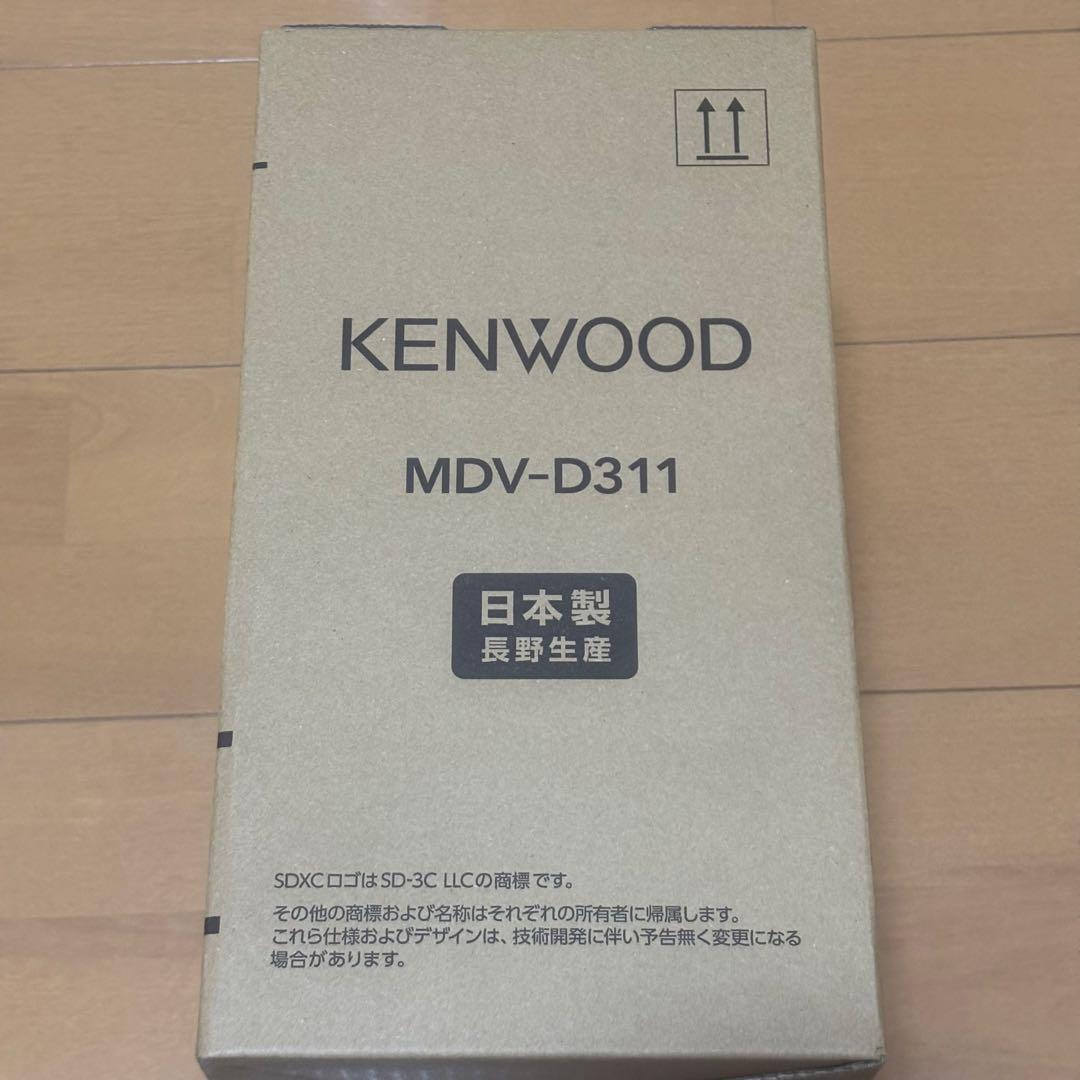 【未開封】KENWOOD 彩速ナビ MDV-D311