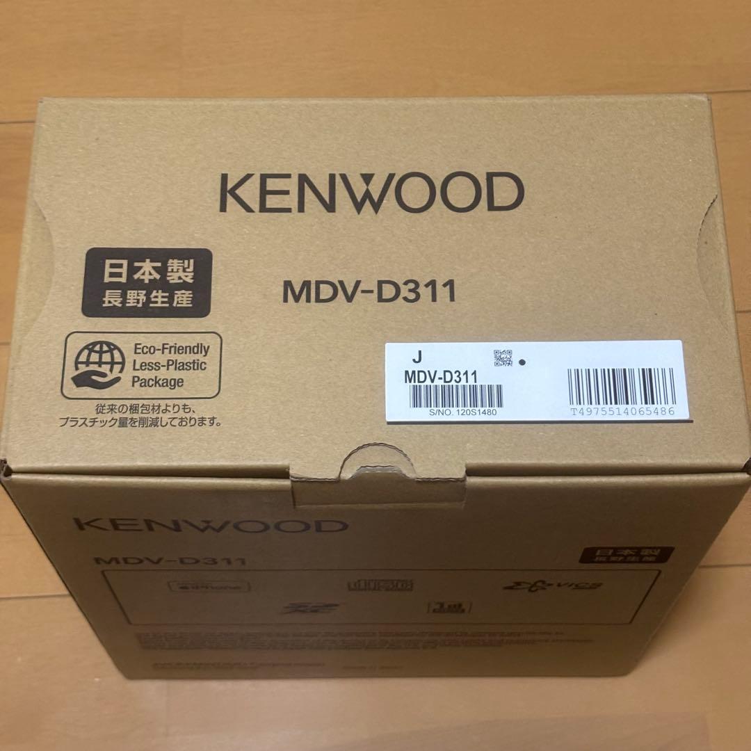 【未開封】KENWOOD 彩速ナビ MDV-D311