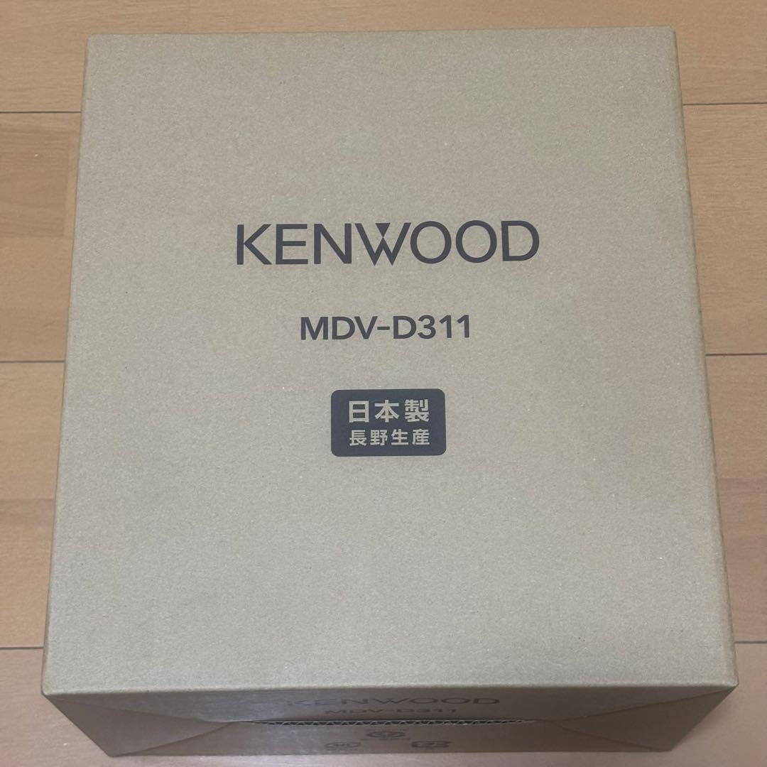 【未開封】KENWOOD 彩速ナビ MDV-D311