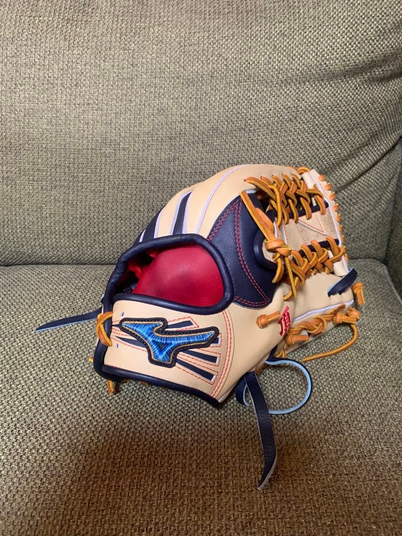 ミズノプロ オプション オーダー 外野 グローブ グラブ 軟式