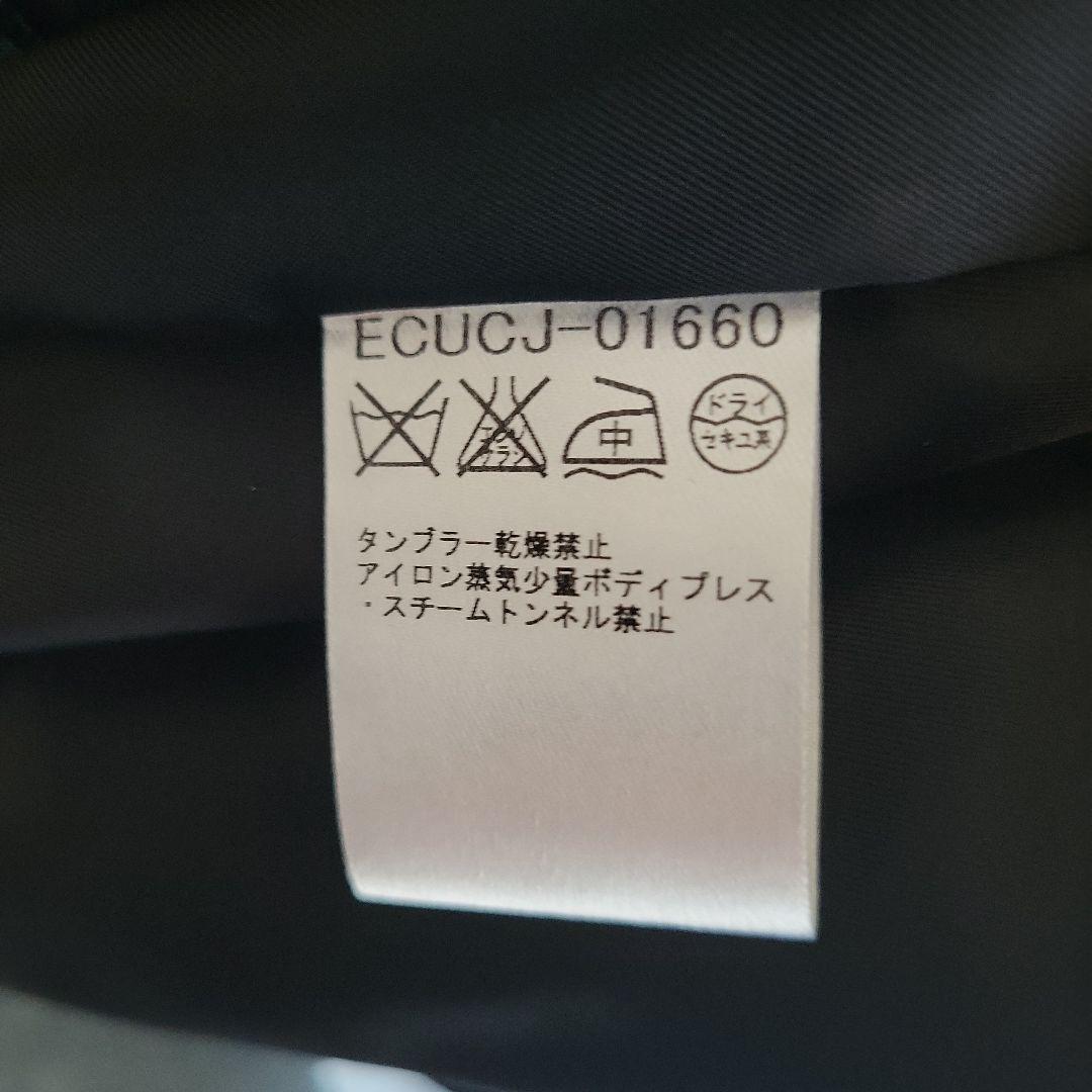 courrèges クレージュ ブラック トレンチコート サイズ38