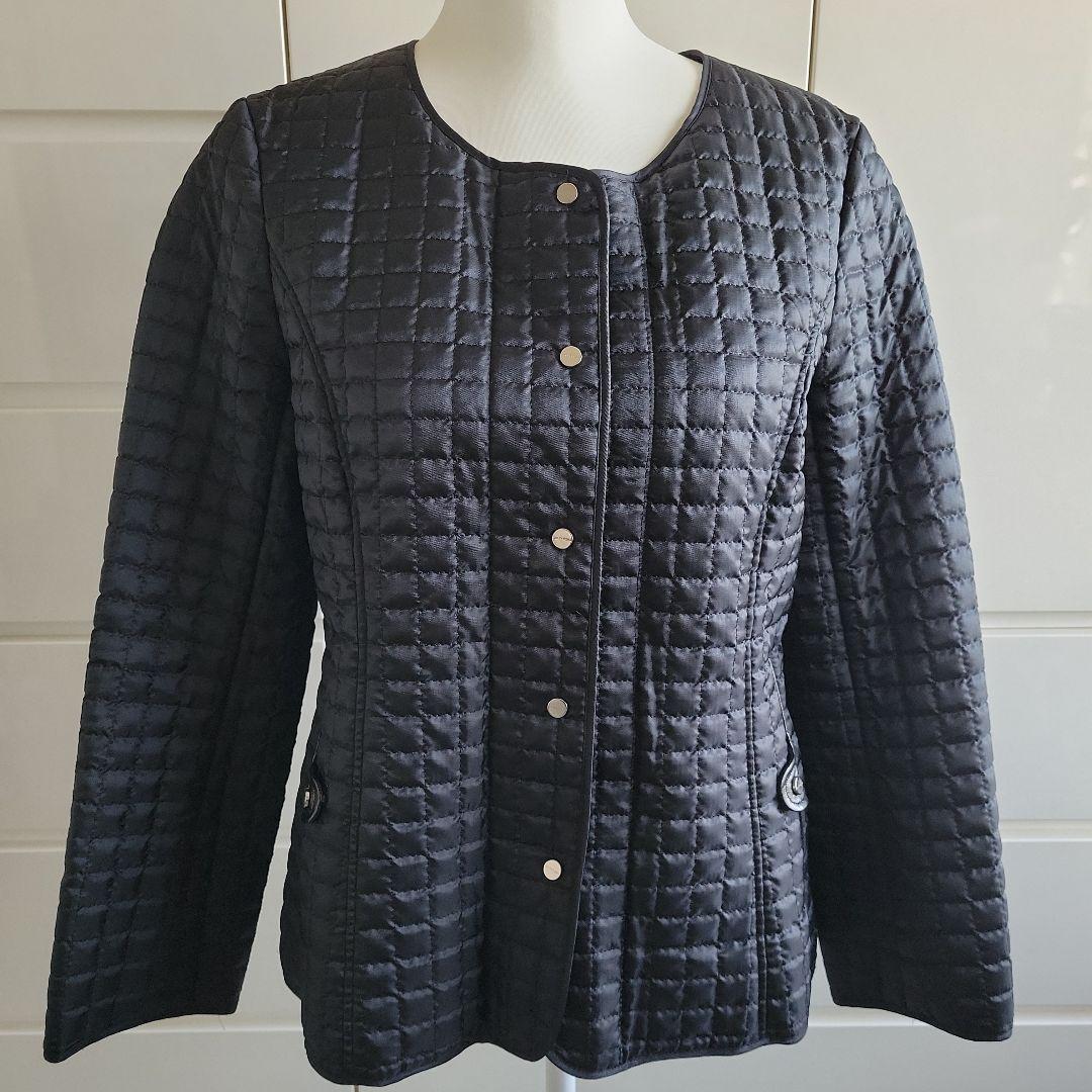 courrèges クレージュ ブラック トレンチコート サイズ38