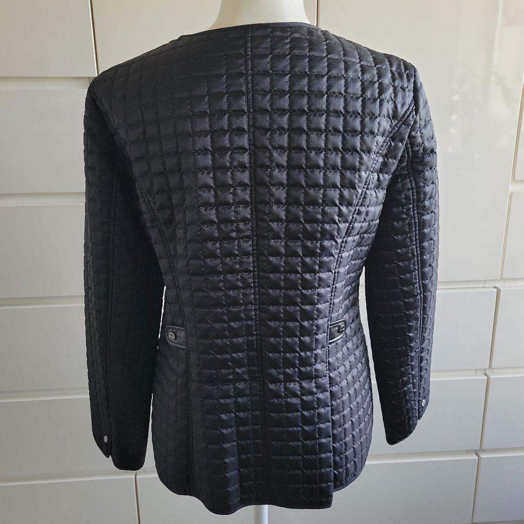 courrèges クレージュ ブラック トレンチコート サイズ38