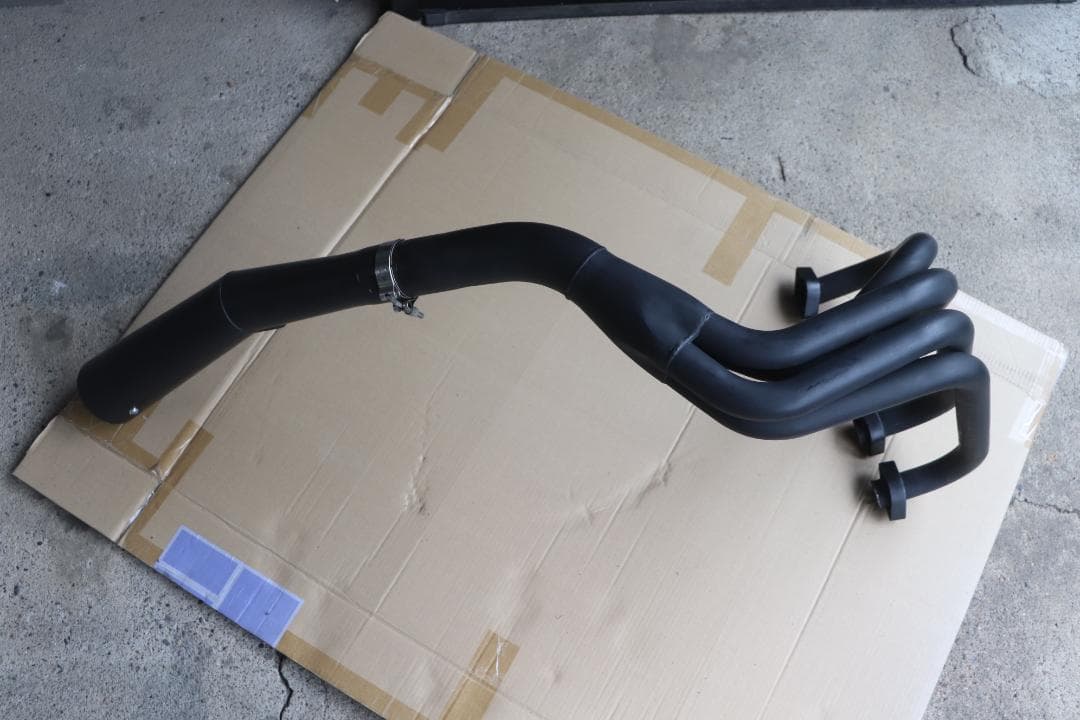 T*様 KERKER Z系メガホンマフラー トグロ管 カーカー Z1 MKⅡ F