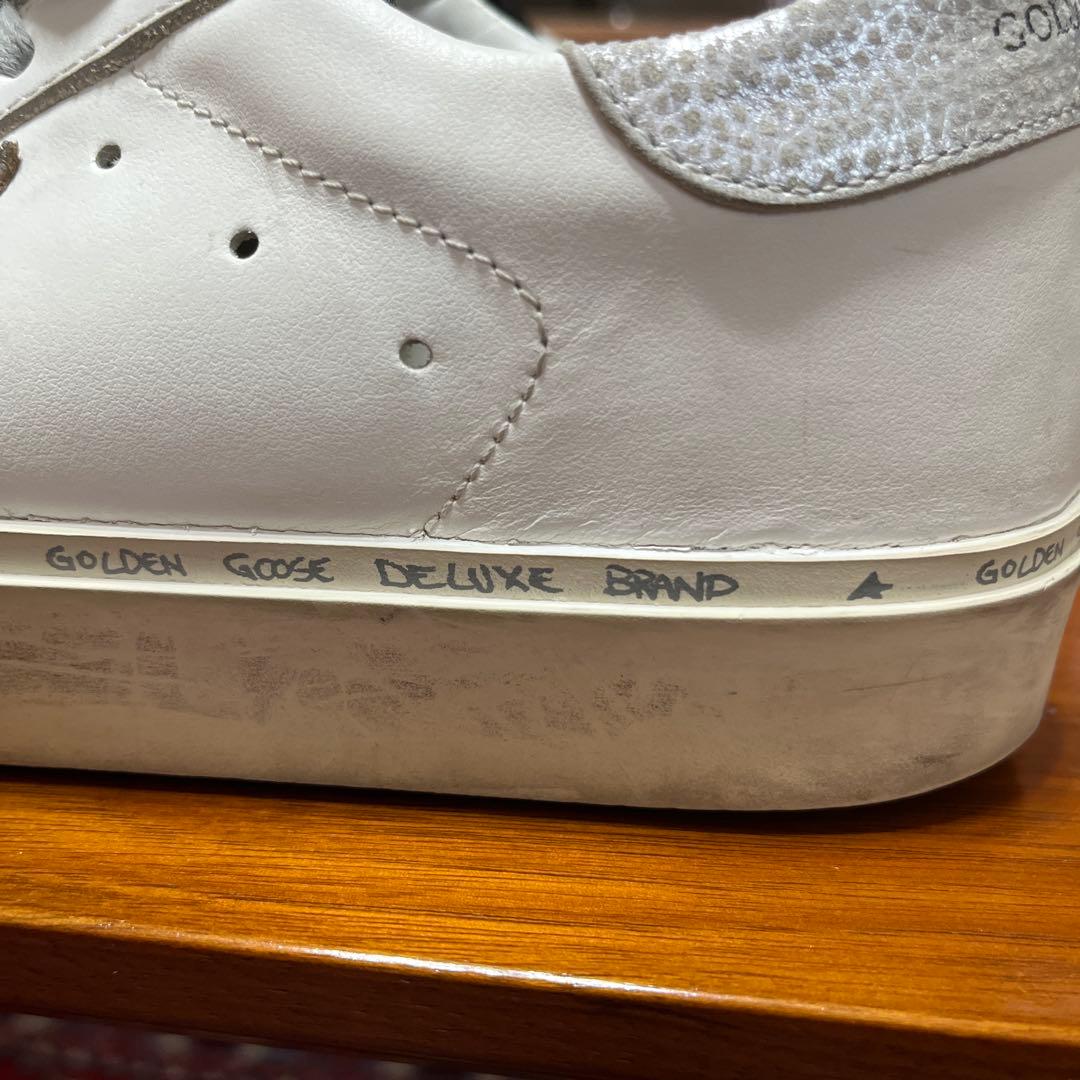 ゴールデングースGOLDEN  HI STAR ホワイト　36