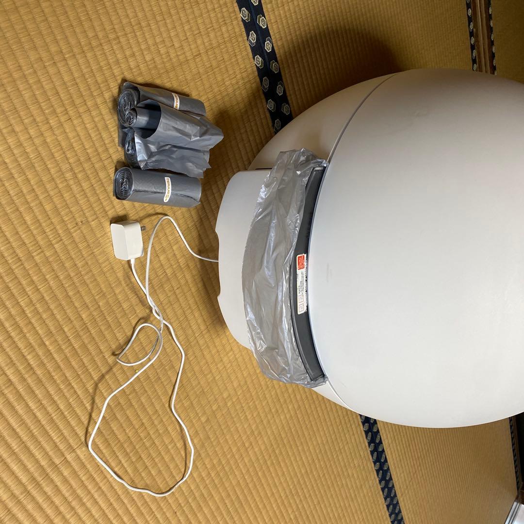 自動猫トイレ 脱臭機能付き ホワイト