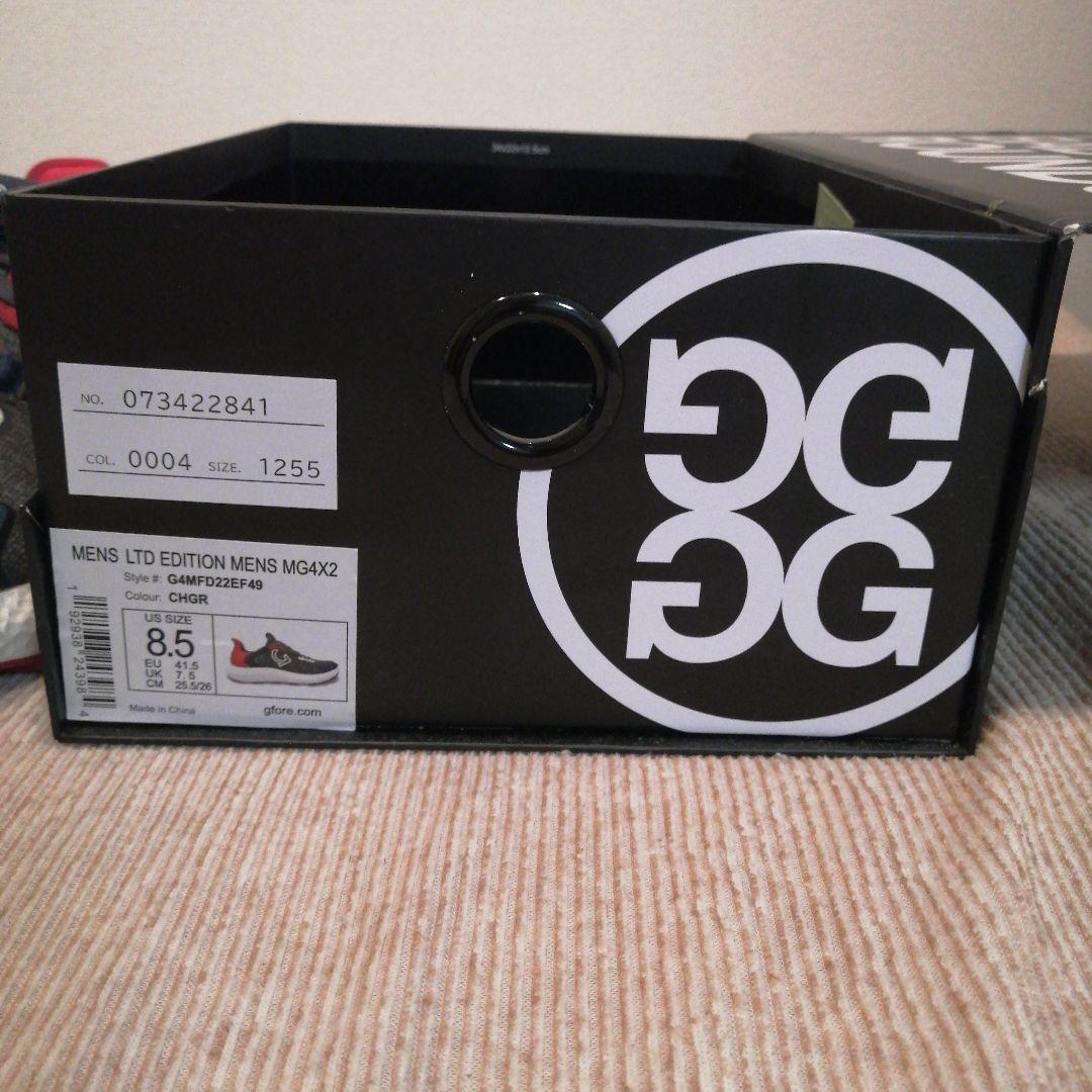 G/FORE MG4 ゴルフシューズ ネイビー/レッド　25.5〜26センチ