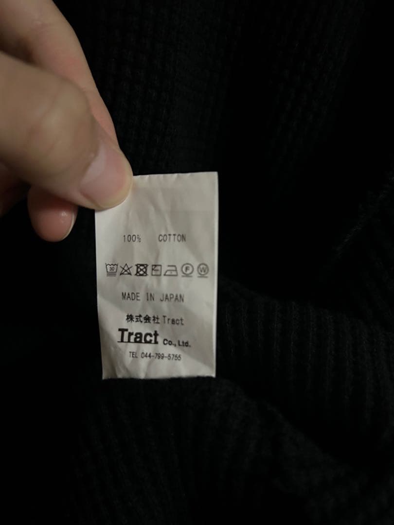 トップス NVRFRGT WAFFLE THERMAL LONGSLEEVE TSHIRT