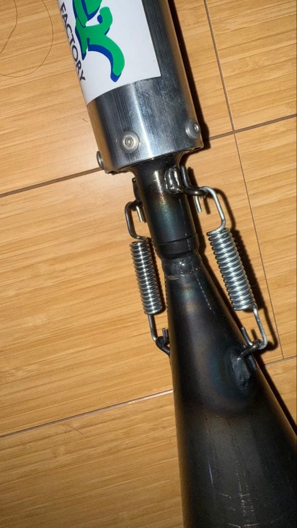 K-Factory マフラー スプリング付き 金属製