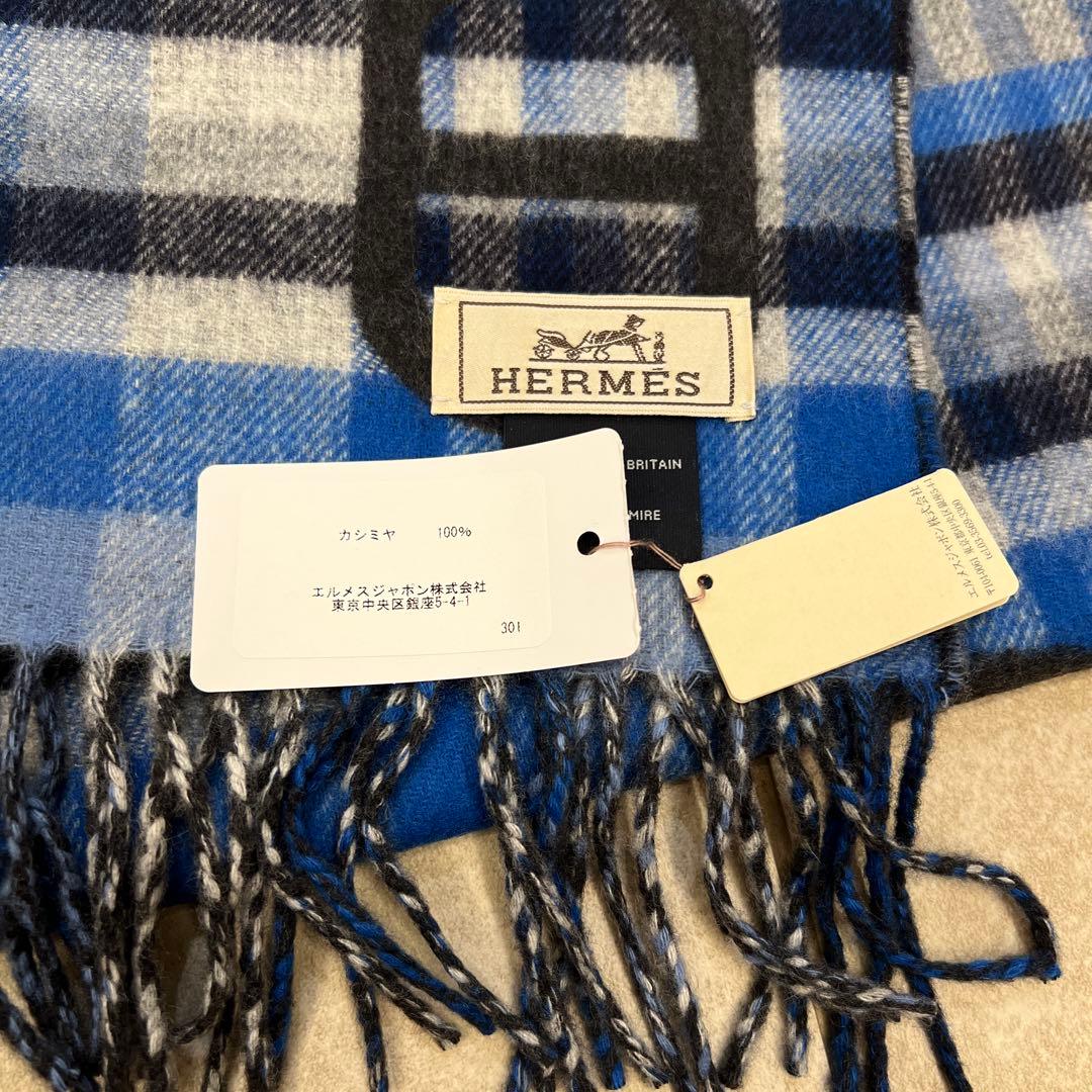 HERMES カシミヤ マフラー　新品