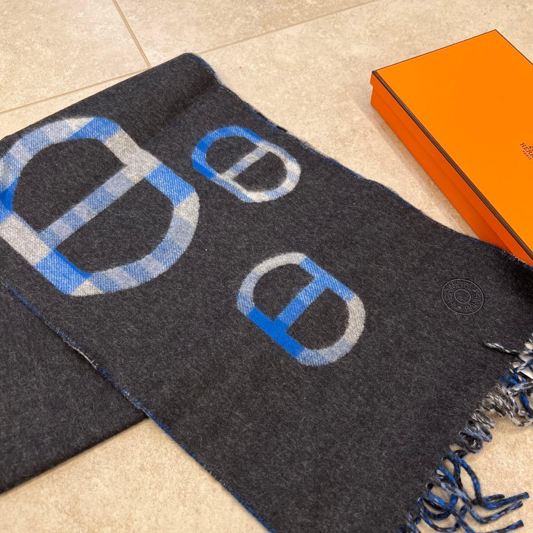 HERMES カシミヤ マフラー　新品