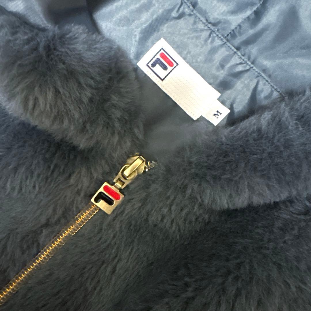 【新品未使用】 FILA テニス レディース ファーベスト グレー Mサイズ