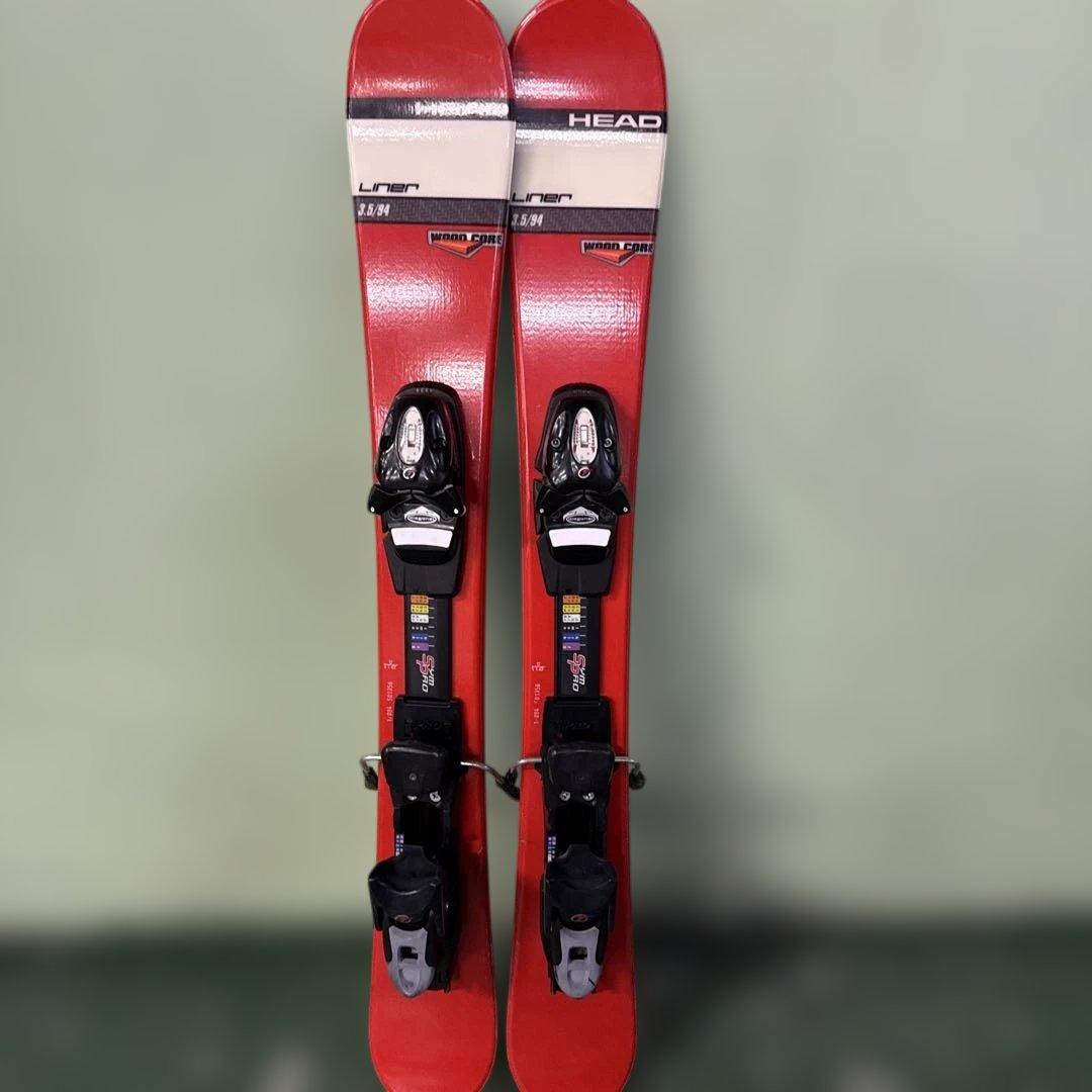 A*A様 ★ HEAD Liner 3.5/94 スキー板 レッド ビンディング