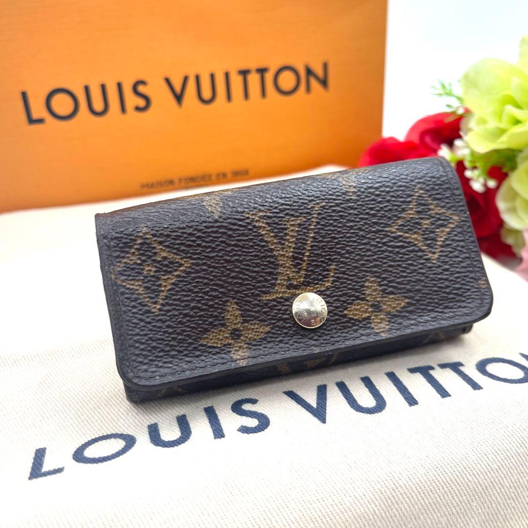 ＜超上美品＞ルイヴィトン 　モノグラム　キーケース　キーホルダー　4連 　804