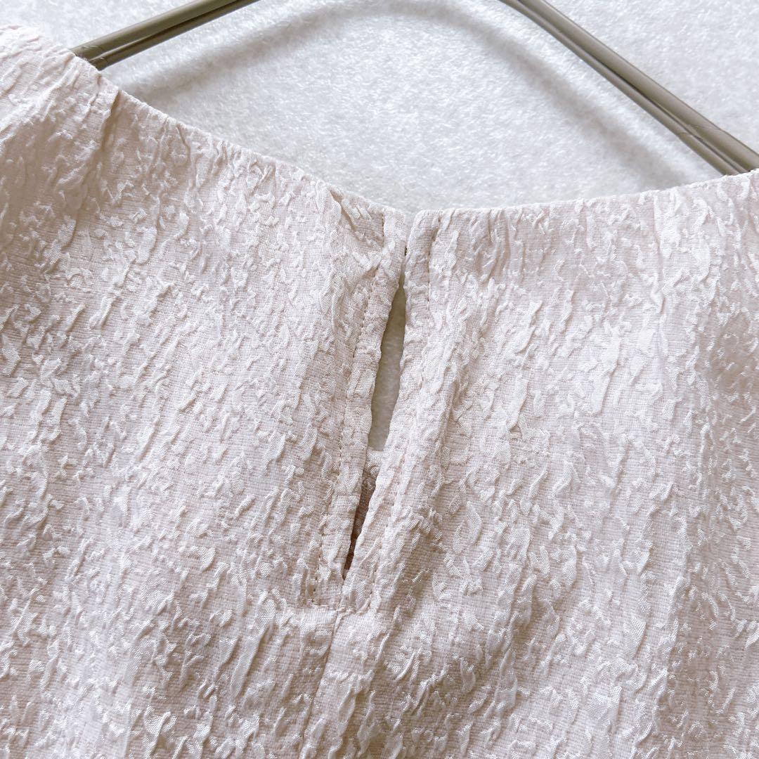 新品タグ付き　24年現行ビアズリー　ジャガードロングワンピース アイボリー