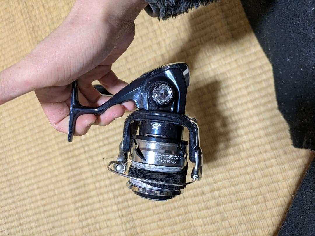 TWIN POWER SW 6000XGスピニングリール　ラインセット