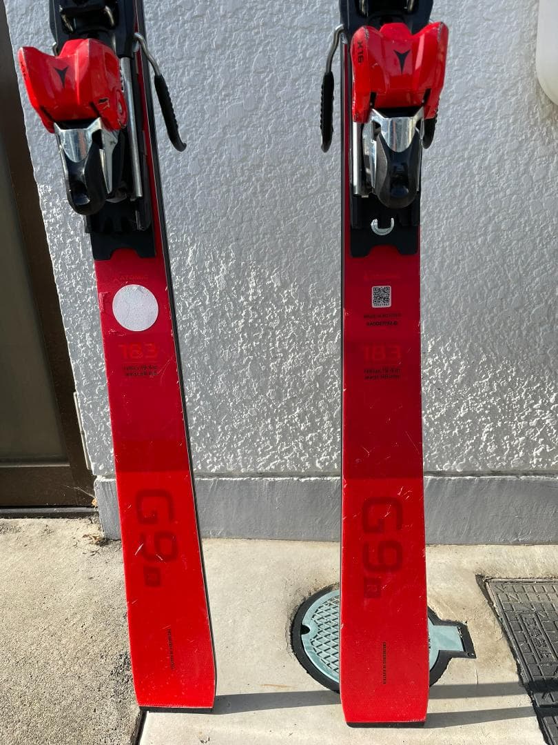 熊*ん様 【中古スキー板】アトミック Atomic G9R 183cm＋X16M