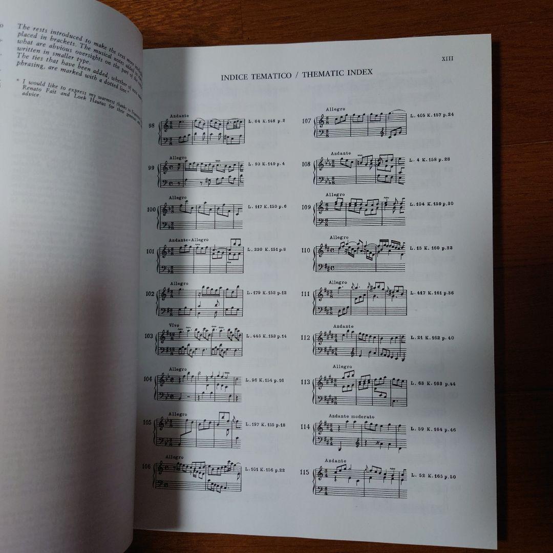 スカルラッティ　チェンバロソナタ 3　楽譜