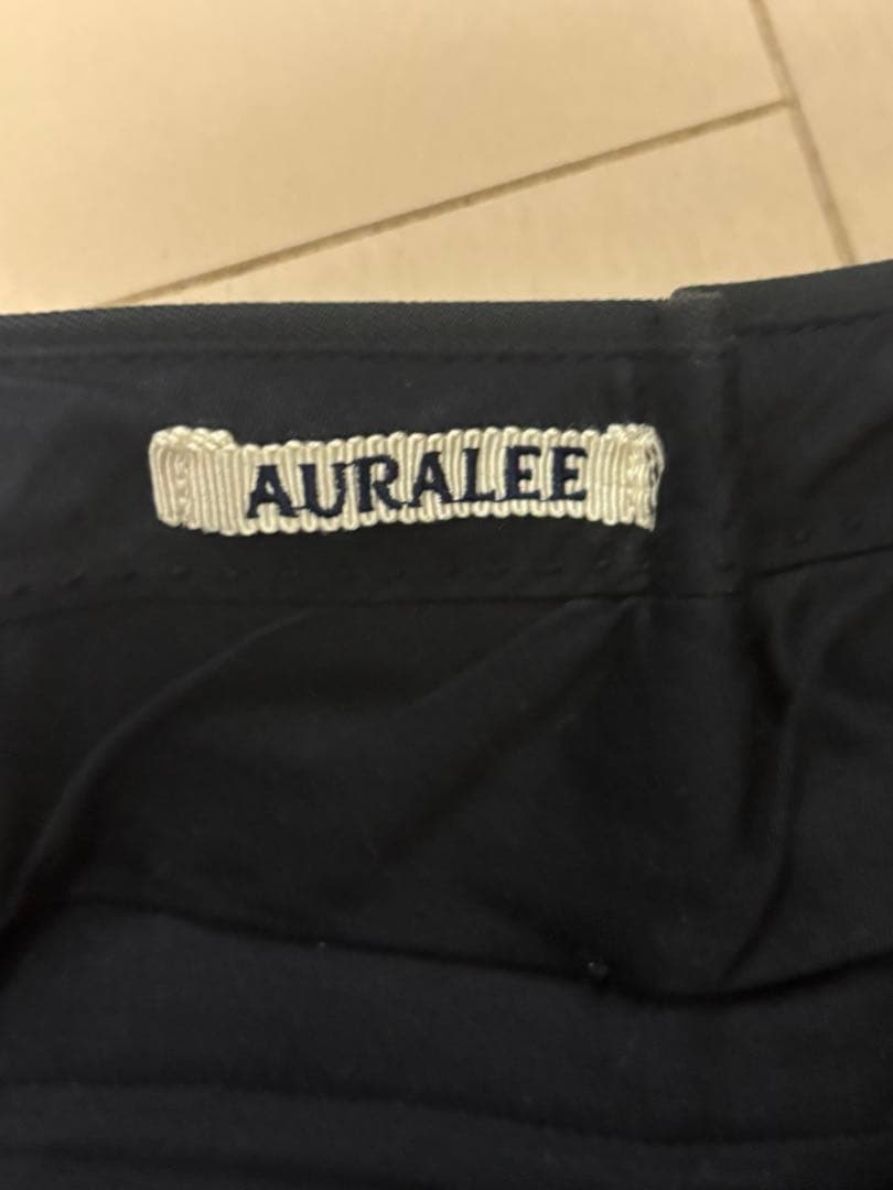 パンツ AURALEE 21aw GABARDINE SLACKS