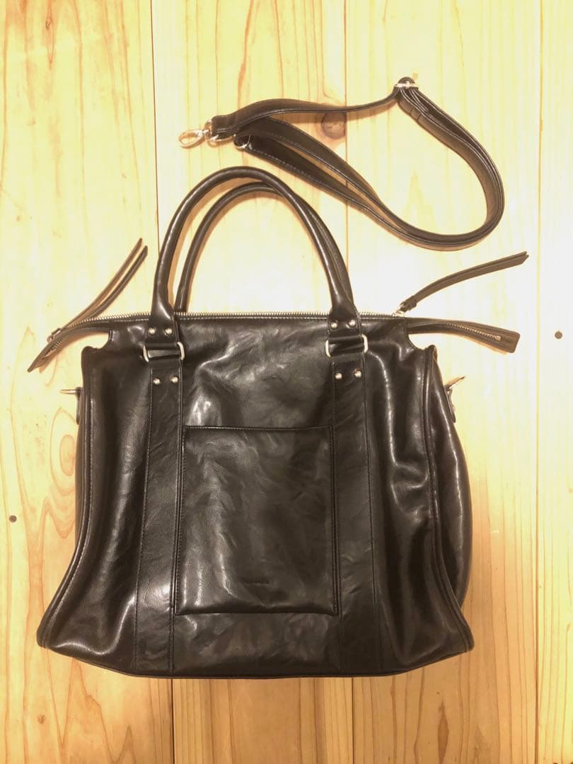 JEANASIS アンティークフェイクレザートート