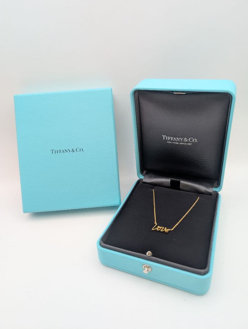 Tiffany & Co. love ネックレス 専用ボックス付き
