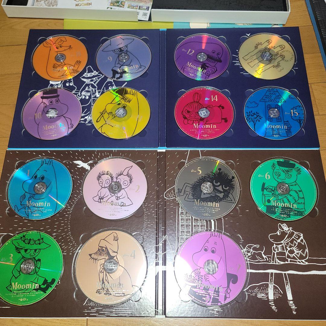 アニメDVD 楽しいムーミン一家　コンプリートDVD BOX 初回版 未修正