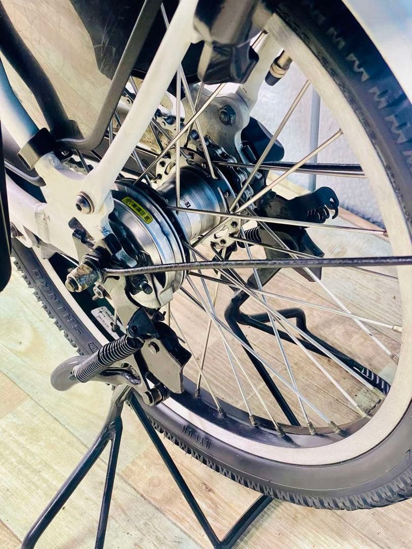 3070ヤマハ12.8アンペア3人乗り対応20インチ子供乗せ　電動アシスト自転車