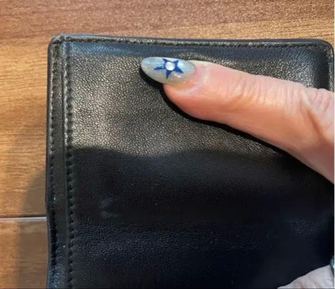 週末セール！極美品 正規品 バレンシアガ 三つ折り財布 付属品付 星柄