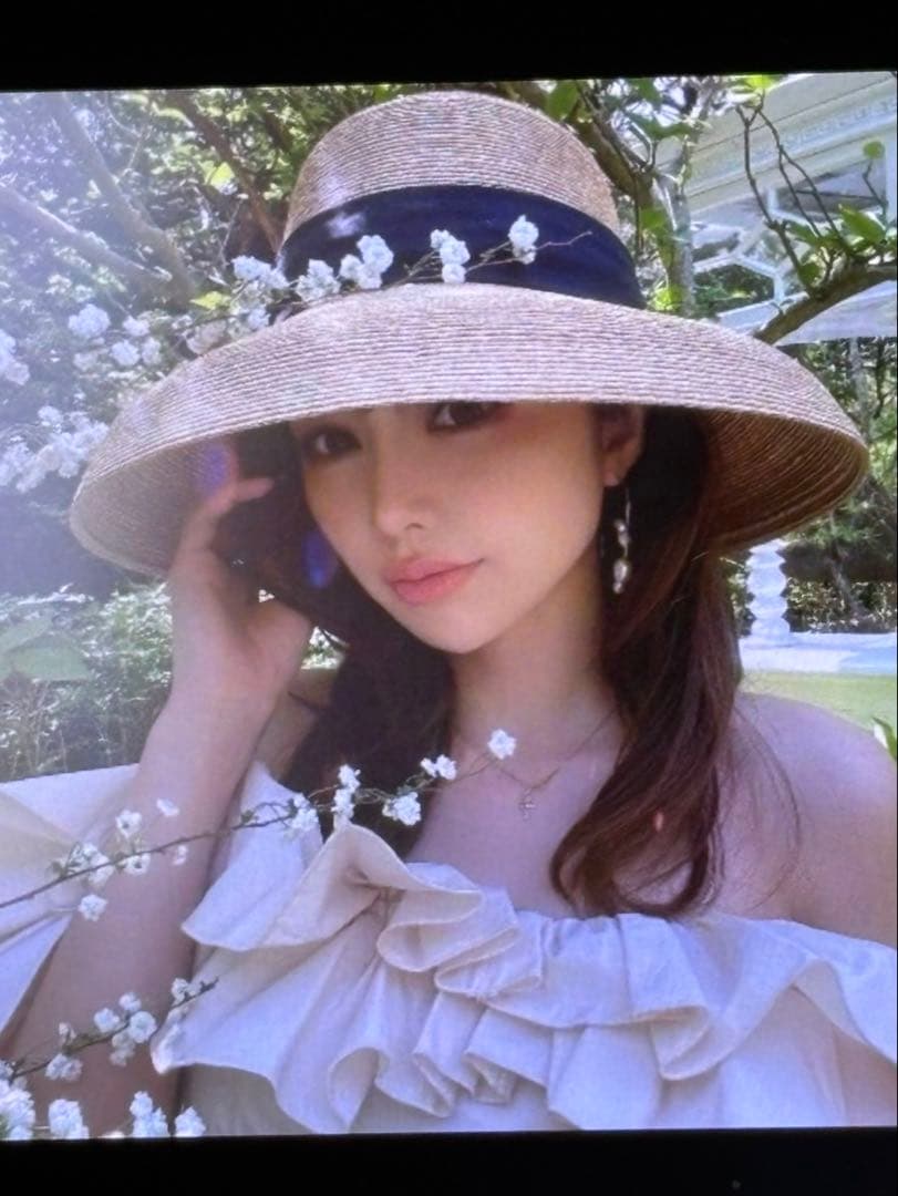 帽子 eimy istoire Long Ribbon Casablanca hat