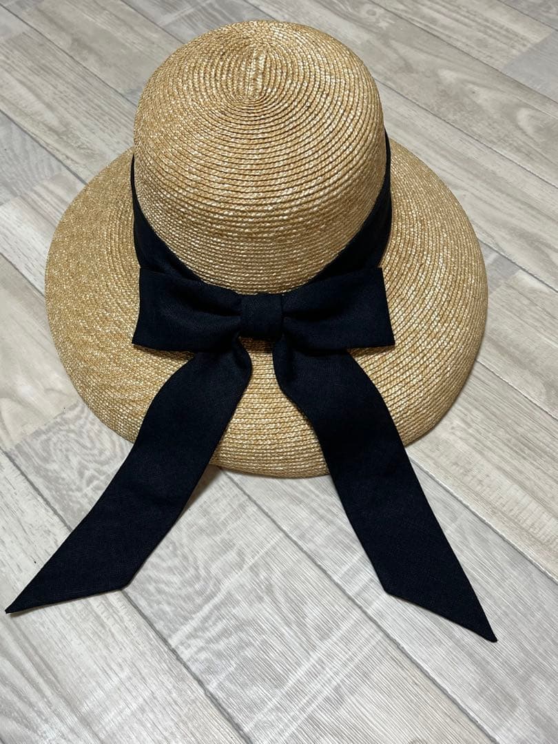 帽子 eimy istoire Long Ribbon Casablanca hat