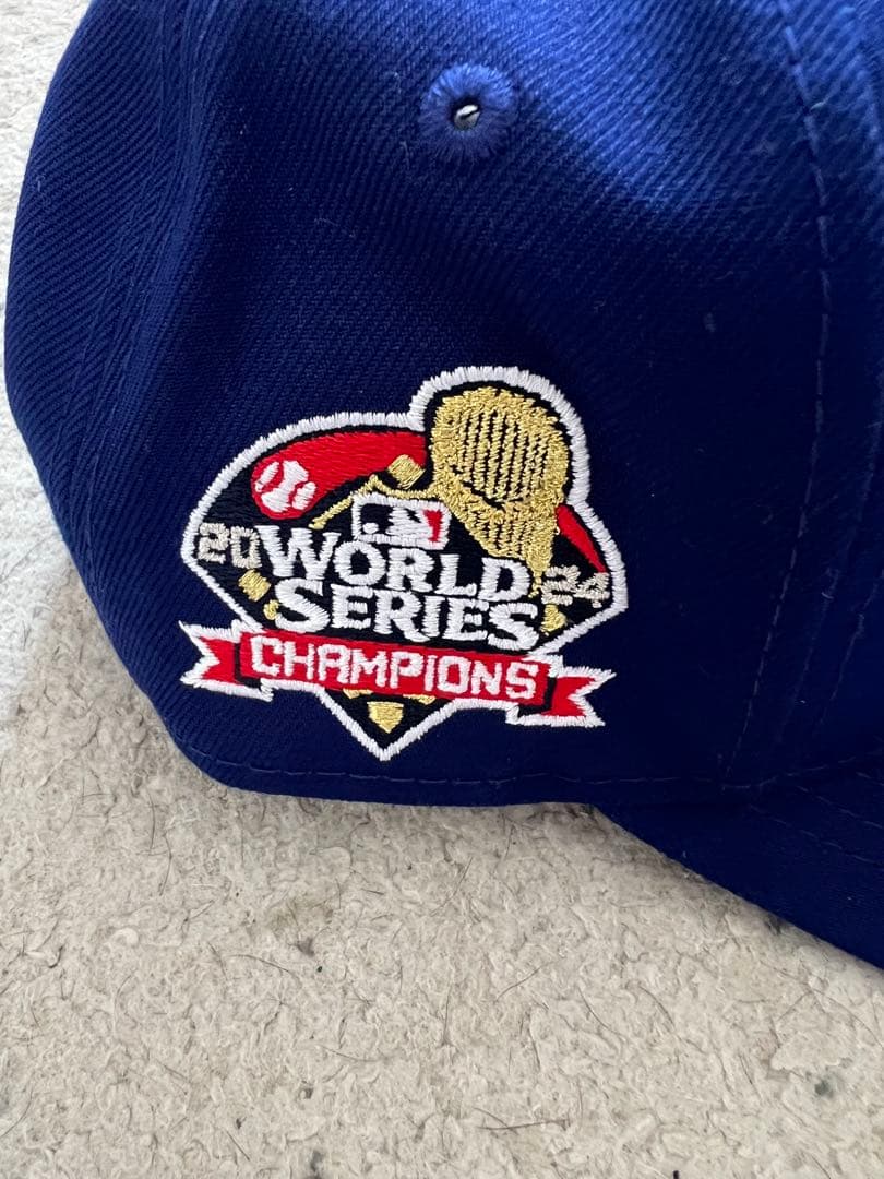 日本未発売LA Dodgers 2024年ワールドシリーズチャンピオンキャップ