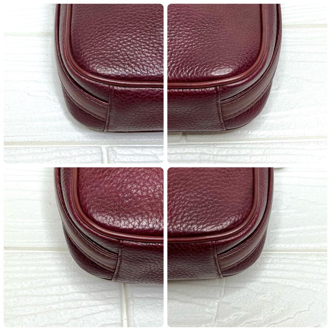 ✨上美品✨☘️Cartier☘️✨ショルダーバッグ✨マストライン✨ボルドー✨