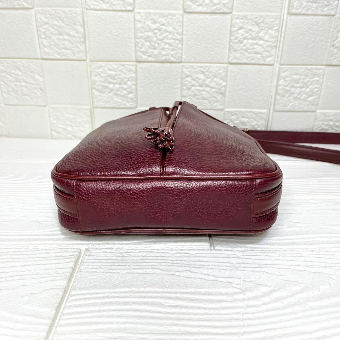 ✨上美品✨☘️Cartier☘️✨ショルダーバッグ✨マストライン✨ボルドー✨
