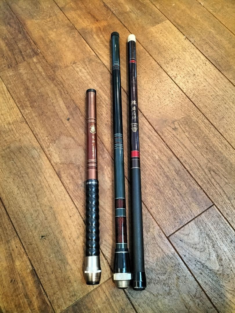 オールドダイワ 渓流竿 琥珀　中硬調子45 他２本
