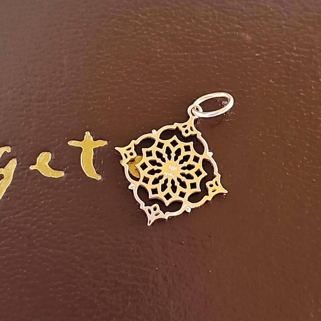 agete k10 ダイヤモンド ネックレス チャーム