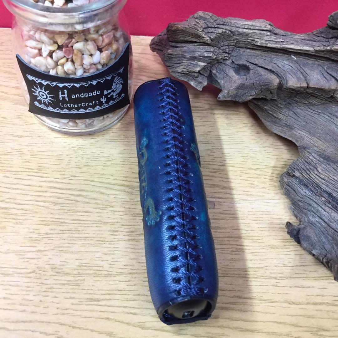 プルームオーラ【155：かれん様リクエスト品】ploom aura レザーケース