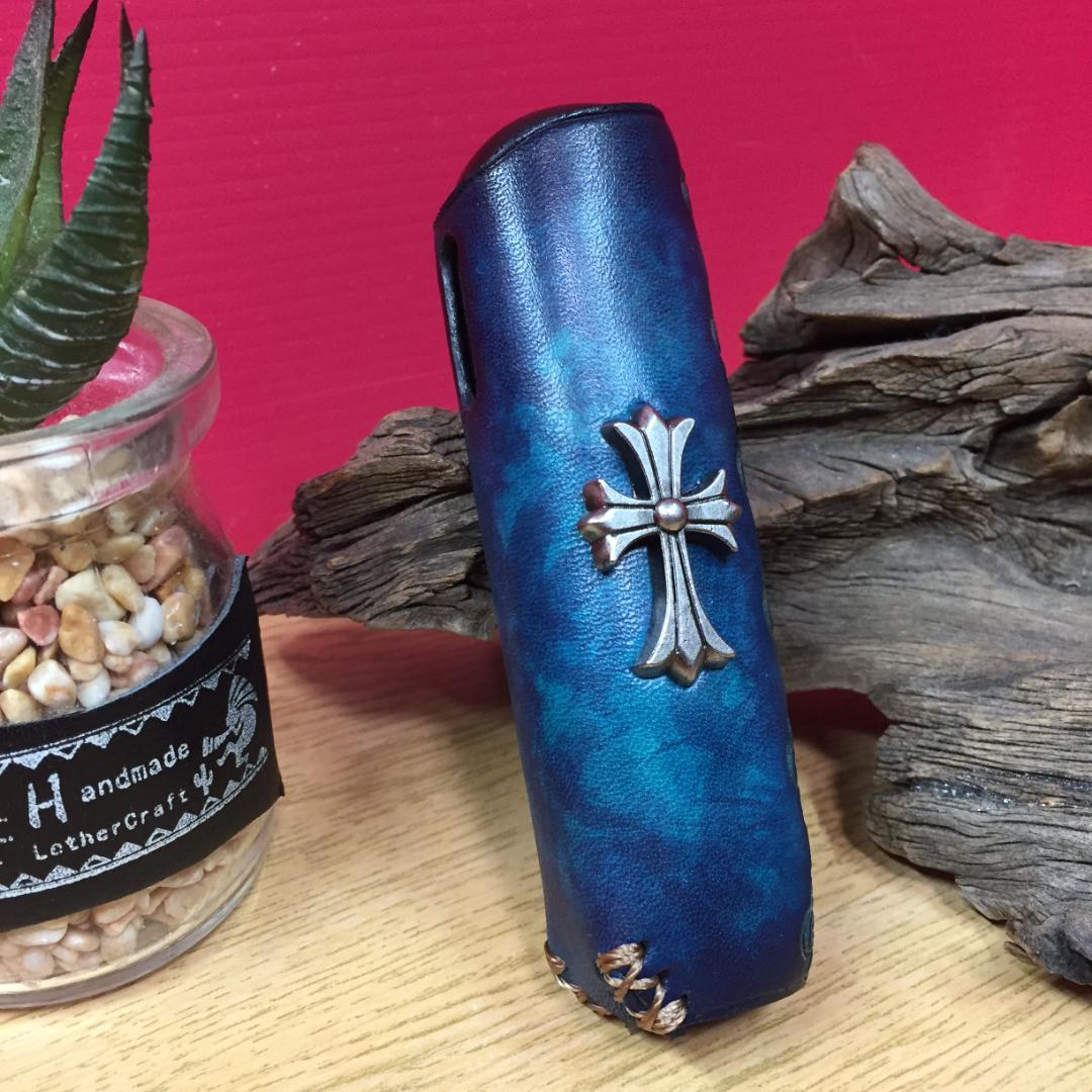 プルームオーラ【155：かれん様リクエスト品】ploom aura レザーケース